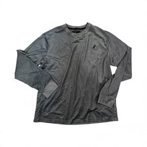 Men's Gray Long Sleeve Shirt